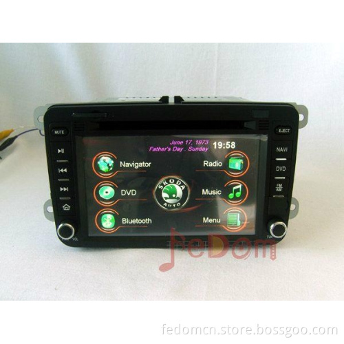 Car DVD Player Radio Part GPS Navigation Bluetooth Stereo Auto Radio Skoda Bia \ Octavia \ Roomster